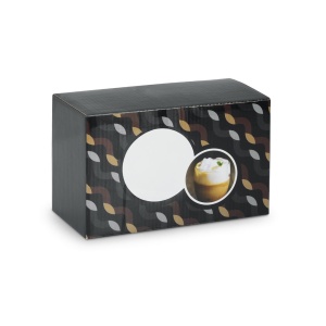 MACHIATO. Set de 2 căni - materiale promoționale personalizate pentru branding și cadouri corporate