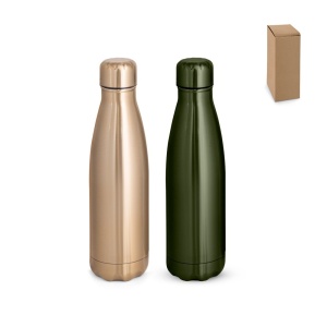SHOW METALLIC. Sticlă din oțel inoxidabil cu finisaj metalic mat 510 ml - Img 2
