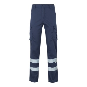 VL DIONYSUS. Pantaloni extensibili cu mai multe buzunare (240g/m²), din bumbac (46%), EME (38%) și poliester (16%)