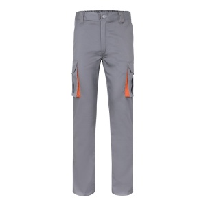 VL FIDES. Pantaloni extensibili cu buzunare multiple (240g/m²), în două tonuri, din bumbac (46%), EME (38%) și – fotografie produs 10