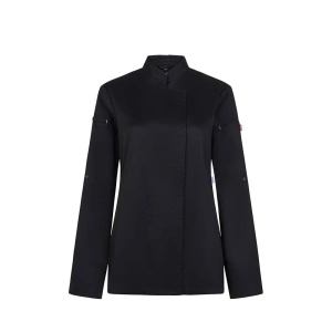 VL THOTH. Jachetă de bucătărie pentru femei (190 g/m²) din bumbac (35%) și poliester reciclat (65%)