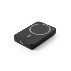 AMPERE. Power bank magnetic de 5'000 mAh cu încărcător wireless ultrarapid de 15W în 100% rABS
