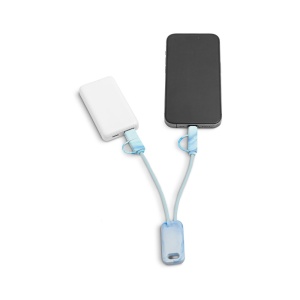 BERNERS. Cablu USB super rapid 6 în 1 în Pet reciclat (100% rPET) - Img 4