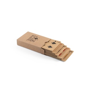 FISCHER. Pachet de 54 cărți clasice din hârtie kraft - materiale promoționale personalizate pentru branding și cadouri corporate