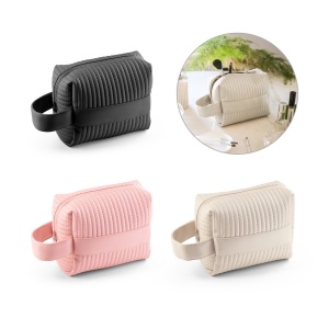 GILI. Geantă de mână din PU (21% PU reciclat și 30% poliester reciclat) - materiale promoționale personalizate pentru branding și cadouri corporate