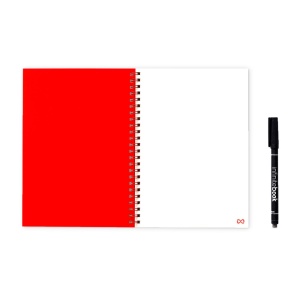 INFINITEBOOK PLAIN A5. "Infinitebook" cu copertă flexibilă și 15 pagini simple de tip tablă albă - Img 7