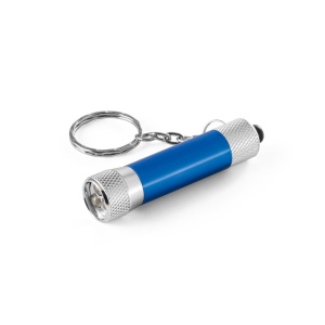 RE-LERGAN. Breloc din aluminiu (92% reciclat) cu lanternă LED cu 3 lumini - Img 1