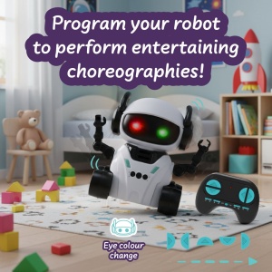 ROMI INTELLIGENT ROBOT. Jucărie educativă pentru copii - Img 2