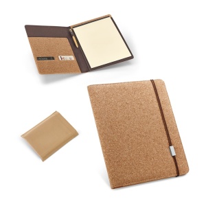 SERPA. Folder A4 în plută - materiale promoționale personalizate pentru branding și cadouri corporate