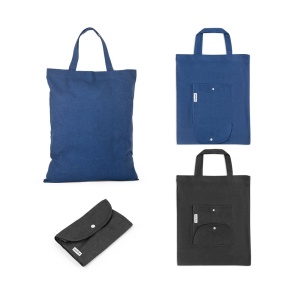 SIENA. Pungă din bumbac și bumbac reciclat - materiale promoționale personalizate pentru branding și cadouri corporate