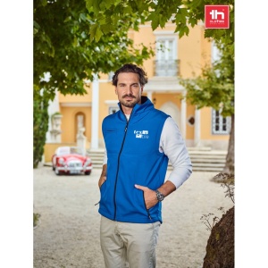 THC BAKU. Vesta softshell unisex - materiale promoționale personalizate pentru branding și cadouri corporate