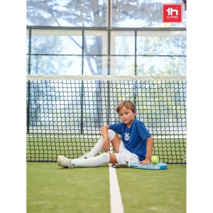 THC RUN KIDS WH. Șosete sport pentru copii la jumătatea gambei - materiale promoționale personalizate pentru branding și cadouri corporate