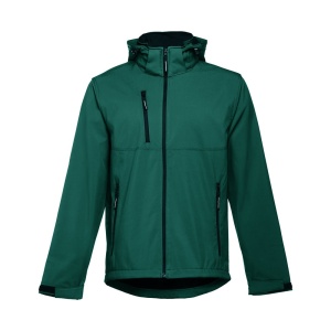 THC ZAGREB. Geaca softshell pentru bărbați - materiale promoționale personalizate pentru branding și cadouri corporate