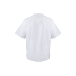 VL DURGA. Jachetă de bucătărie cu mânecă scurtă din poplin (110 g/m²), din bumbac (35%) și poliester (65%) - Img 6