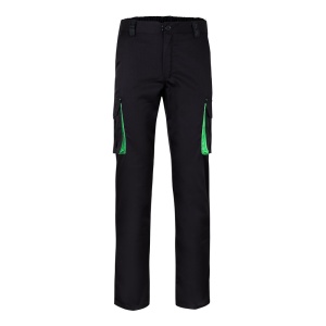 VL FIDES. Pantaloni extensibili cu buzunare multiple (240g/m²), în două tonuri, din bumbac (46%), EME (38%) și – fotografie produs 3