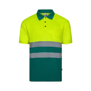 VL FORTUNA. Tricou polo Bird-eye (140g/m²) cu mâneci scurte, din poliester (100%) – fotografie produs 2
