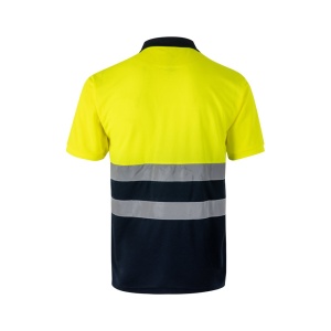 VL FORTUNA. Tricou polo Bird-eye (140g/m²) cu mâneci scurte, din poliester (100%) - Img 5