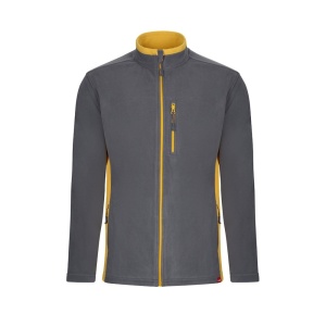 VL GERAS. Jachetă fleece bicoloră (220g/m²) din poliester (100%) - Img 3