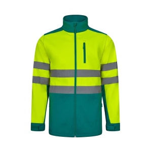 VL HESTIA LARGE. Jachetă soft shell în două culori (280g/m²), cu căptușeală din fleece și membrană TPU, din poliester (96%) și elastan (4%) - Img 3