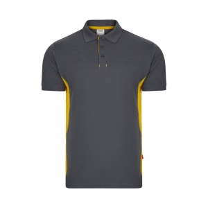 VL SUPAY. Tricou polo piqué bicolor (180g/m²), cu mânecă scurtă, din bumbac (60%) și poliester (40%) – fotografie produs 13
