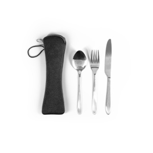 WILEY. Set de tacâmuri din oțel inoxidabil, 3 piese - Img 2