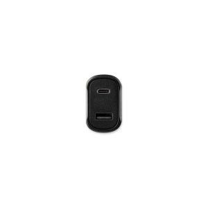 DIRAC. Adaptor pentru brichetă cu port USB-A 18W și USB-C 20W în 100% rABS