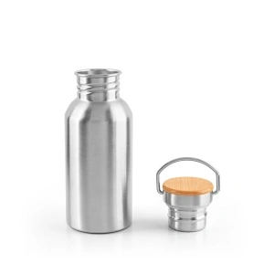 EWING. Sticlă din oțel inoxidabil cu pereți simpli (90% reciclată) – fotografie produs 2
