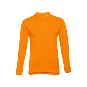 THC BERN 3XL. Polo mânecă lungă bărbați - materiale promoționale personalizate pentru branding și cadouri corporate