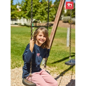 THC BUCHAREST KIDS. Tricou cu mânecă lungă - materiale promoționale personalizate pentru branding și cadouri corporate
