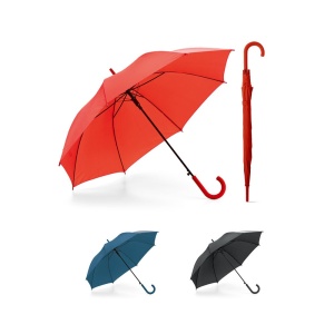 Umbrelă Personalizată Michael - Automată cu Mâner Cauciucat - materiale promoționale personalizate pentru branding și cadouri corporate