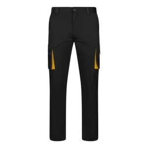 VL FIDES. Pantaloni extensibili cu buzunare multiple (240g/m²), în două tonuri, din bumbac (46%), EME (38%) și poliester (16%) - Img 2