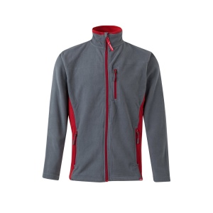 VL GERAS. Jachetă fleece bicoloră (220g/m²) din poliester (100%) – fotografie produs 4