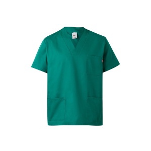 VL ILLAPA. Tunică din twill (190g/m²) cu mâneci scurte, din poliester (65%) și bumbac (35%) – fotografie produs 10