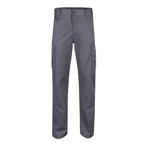 VL PAN. Pantaloni stretch cu buzunare multiple (290 g/m²), din bumbac (46%), EME (38%) și poliester (16%) – fotografie produs 4