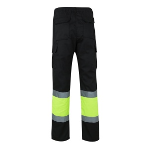 VL POSEIDON. Pantaloni din twill bicolor cu buzunare multiple (210 g/m²), din bumbac (20%) și poliester (80%) - Img 8