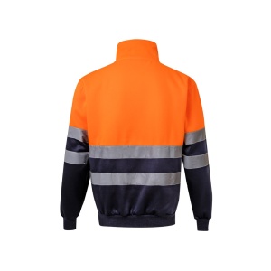 VL THOR LARGE. Hanorac bicolor (300g/m²) din fleece de poliester (100%) - Img 6