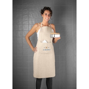 ZIMBRO. Șorț cu bumbac reciclat - materiale promoționale personalizate pentru branding și cadouri corporate