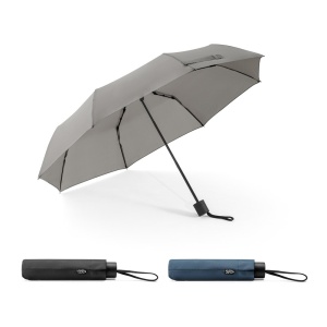 AIDEN. Umbrelă 21” din poliester reciclat (100% rPET) pongee 190T, pliabilă în 3 secțiuni - Img 4