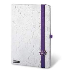 LANYBOOK INNOCENT PASSION WHITE. Notepad - materiale promoționale personalizate pentru branding și cadouri corporate