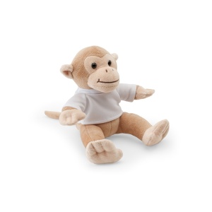 MONKY. Jucărie de pluș în formă de maimuță cu tricou - Img 2