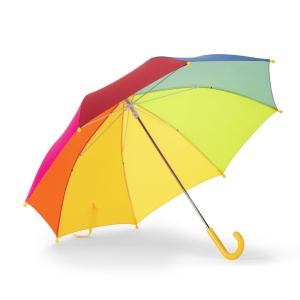 OLIVIA. Umbrelă colorată pentru copii de 19" din poliester 190T - Img 2