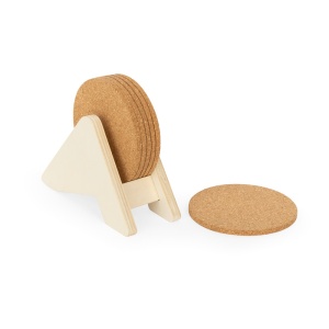 PLYCORK. Suport din placaj cu 6 coastere de plută - Img 3