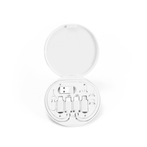 SYSTROM. Set de cablu și adaptor pentru încărcare ultrarapidă ABS 100% reciclat (100% rABS) – fotografie produs 5