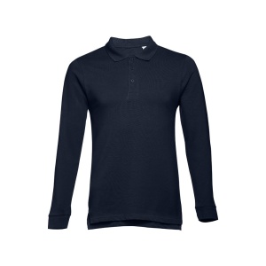 THC BERN 3XL. Polo mânecă lungă bărbați - materiale promoționale personalizate pentru branding și cadouri corporate