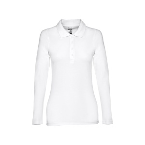 THC BERN WOMEN WH. Polo mânecă lungă pentru dame