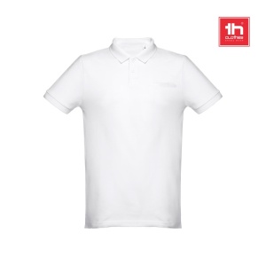 THC DHAKA WH. Tricou polo pentru barbati - materiale promoționale personalizate pentru branding și cadouri corporate