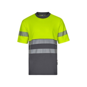 VL BASTET. Tricou piqué bicolor (150 g/m²), din bumbac (55%) și poliester (45%) – fotografie produs 3