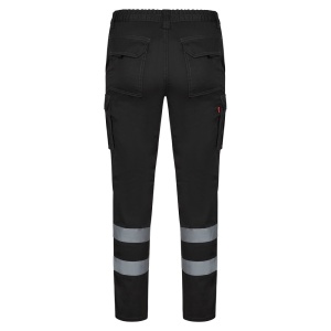 VL DIONYSUS. Pantaloni extensibili cu mai multe buzunare (240g/m²), din bumbac (46%), EME (38%) și poliester (16%) - Img 4