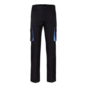 VL FIDES. Pantaloni extensibili cu buzunare multiple (240g/m²), în două tonuri, din bumbac (46%), EME (38%) și – fotografie produs 9