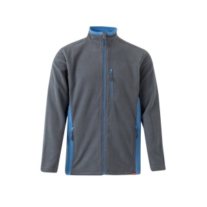 VL GERAS. Jachetă fleece bicoloră (220g/m²) din poliester (100%) – fotografie produs 7